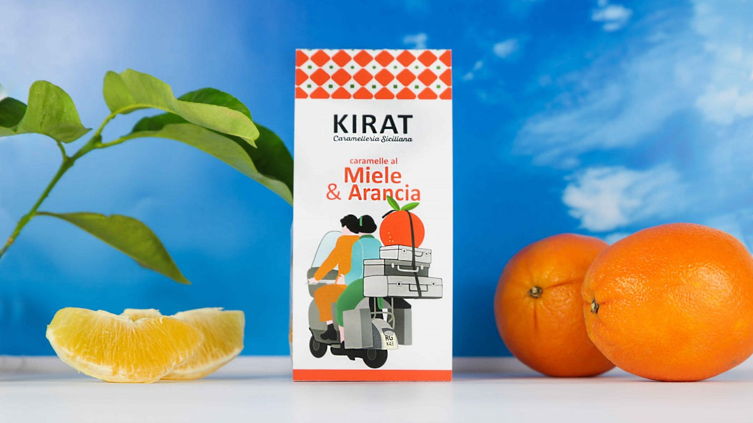 Caramelle Miele e Arancia da 100gr