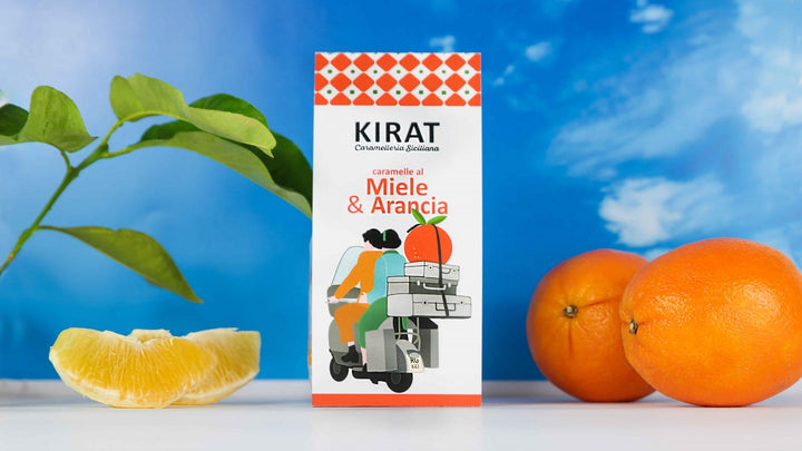 Caramelle Miele e Arancia da 100gr