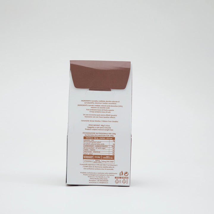 Caramelle Carruba senza Zucchero con Vitamina C