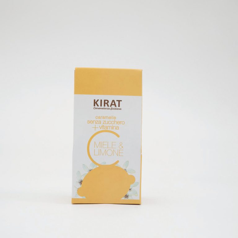 Caramelle Miele e Limone senza Zucchero con Vitamina C