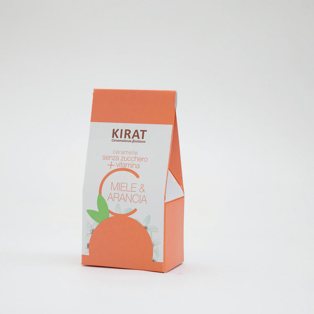 Caramelle Miele e Arancia senza Zucchero con Vitamina C