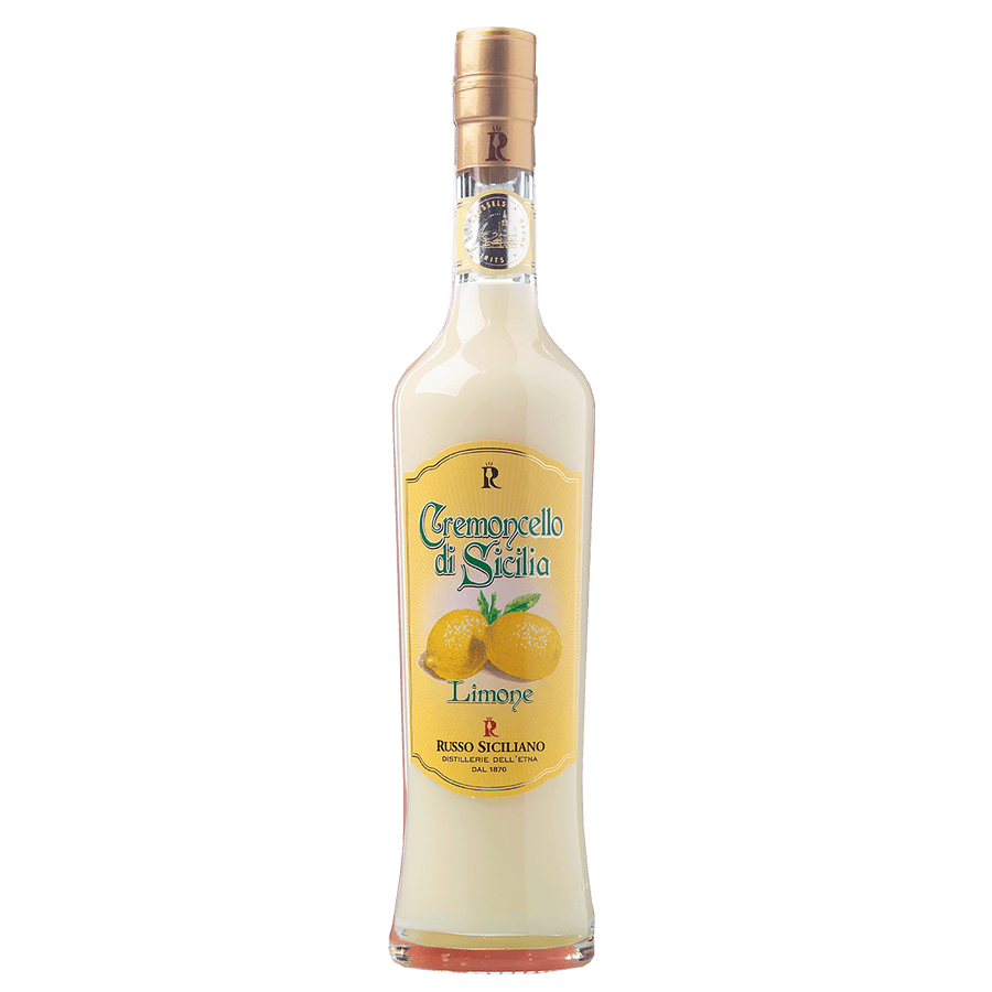 la bottiglia si presenta in forme slanciate e mostra il cremoncello al limone come fosse questo a dare la forma alla bottiglia. Colore vivace da l' idea di "refresh"