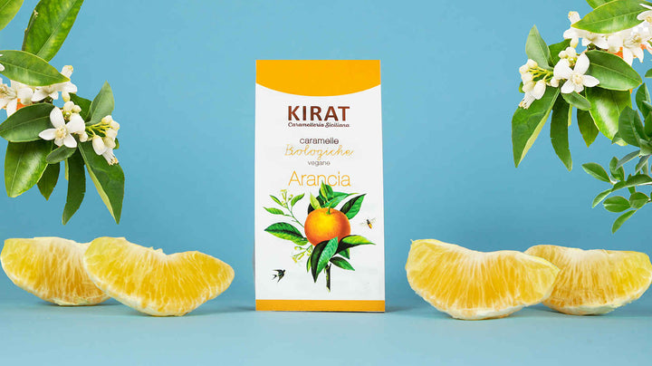 Caramelle Biologiche Vegane Arancia