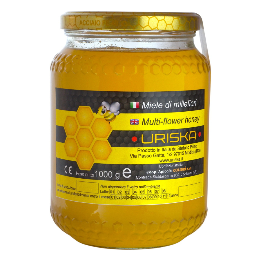 boccia di miele ideale per la famiglia