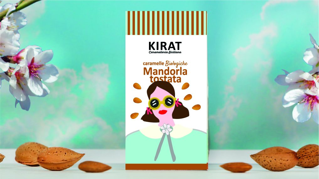 Caramelle Biologiche Vegane Mandorla Tostata