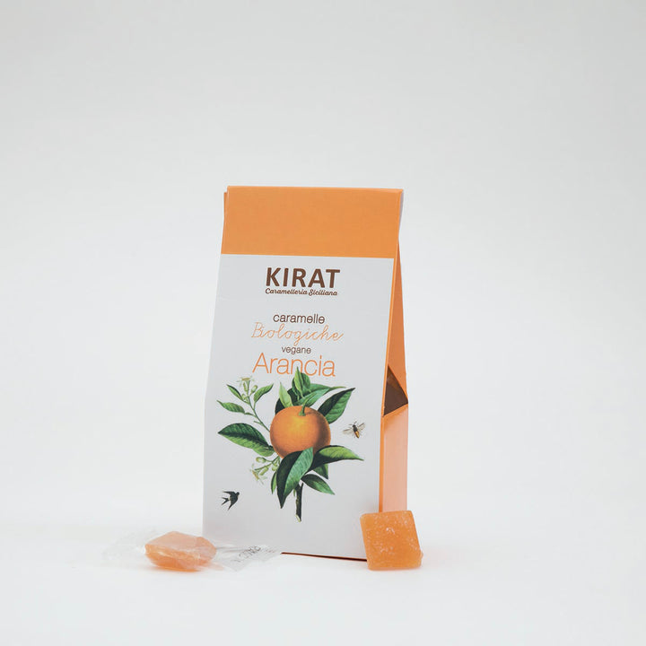 Caramelle Biologiche Vegane Arancia
