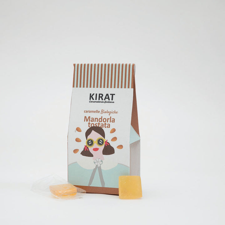 Caramelle Biologiche Vegane Mandorla Tostata