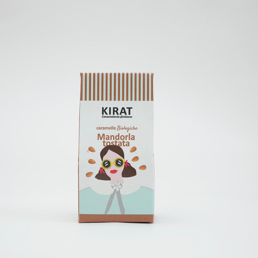 Caramelle Biologiche Vegane Mandorla Tostata