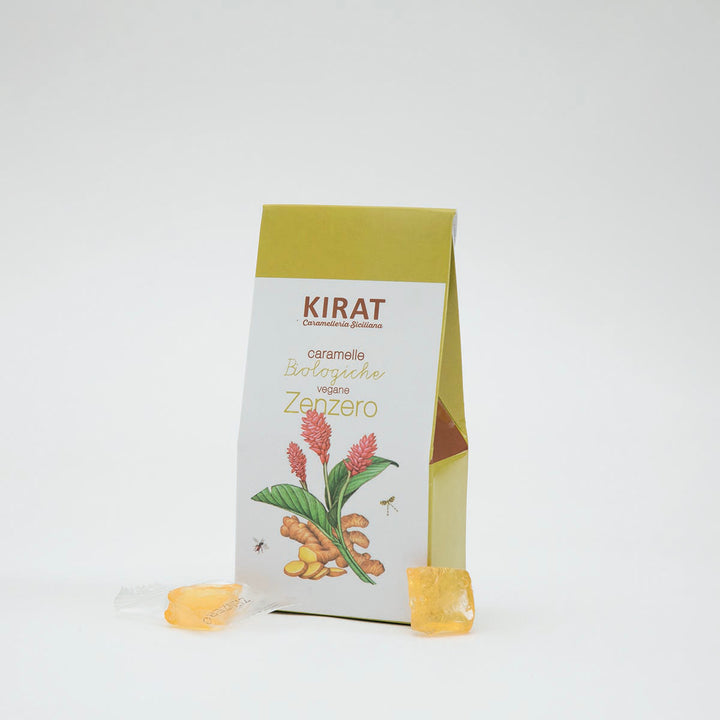 Caramelle Biologiche Vegane Zenzero