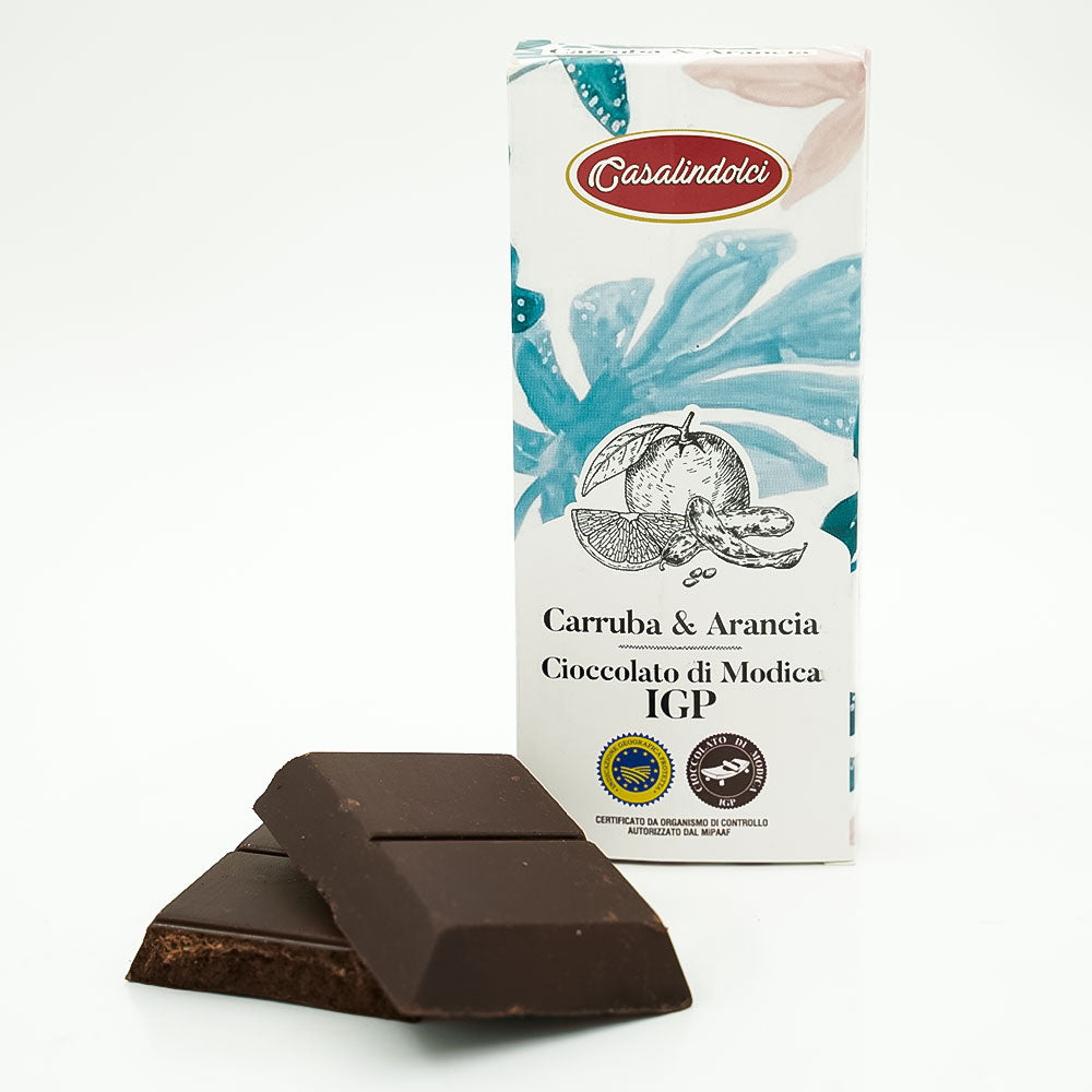 Cioccolato di Modica  Carruba e Arancia