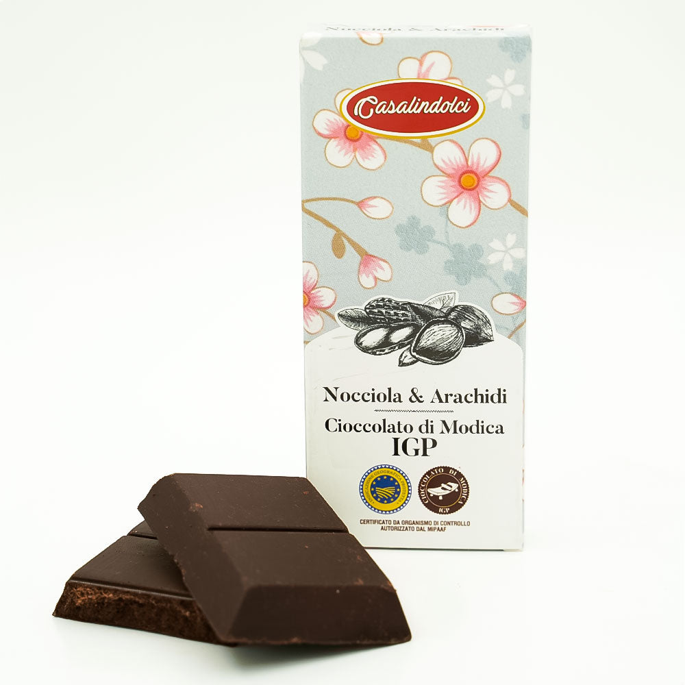 Cioccolato di Modica Nocciola e Arachidi