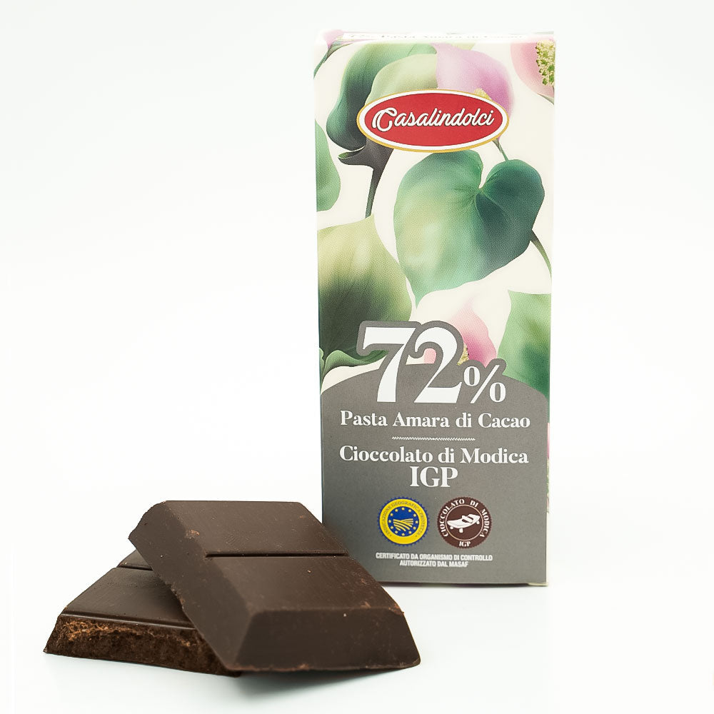 Cioccolato di Modica Pasta Amara di Cacao 72%