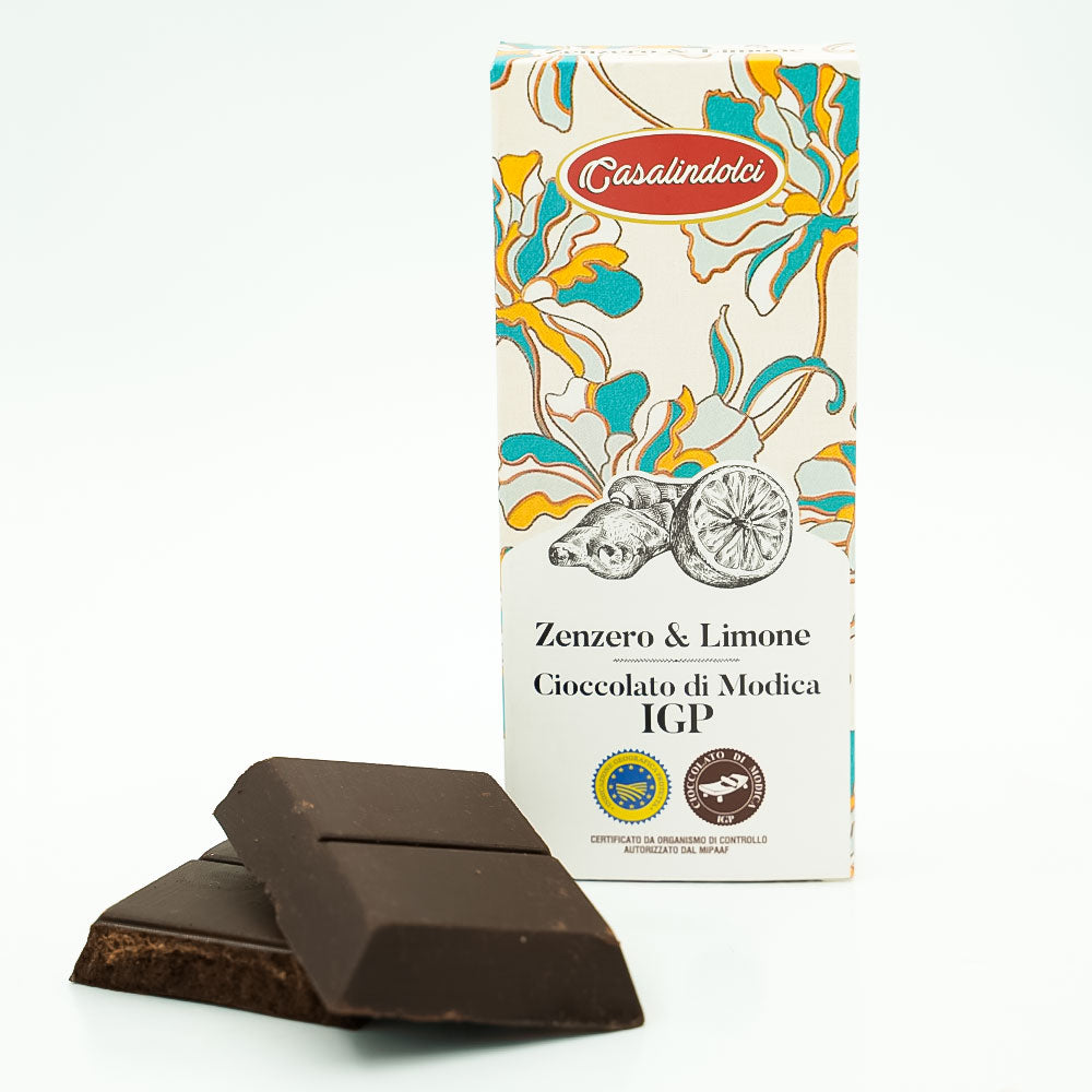 Cioccolato di Modica Zenzero e Limone