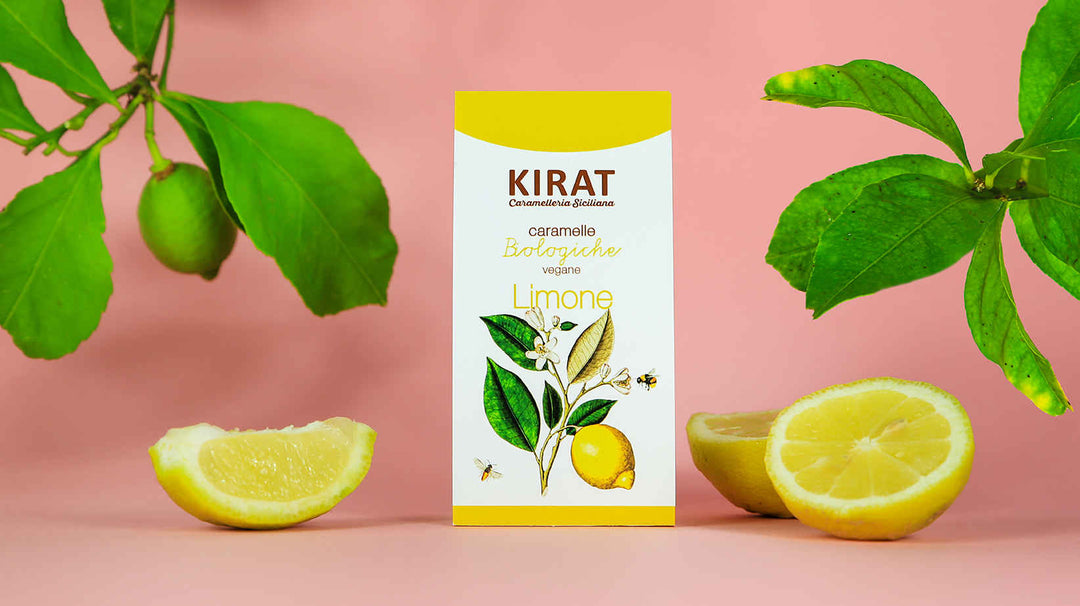 Caramelle Biologiche Vegane Limone