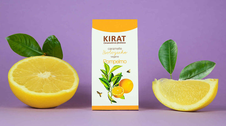 Caramelle Biologiche Vegane Pompelmo