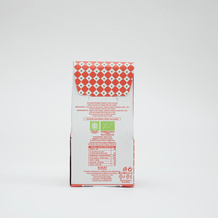 Caramelle Biologiche Miele e Arancia