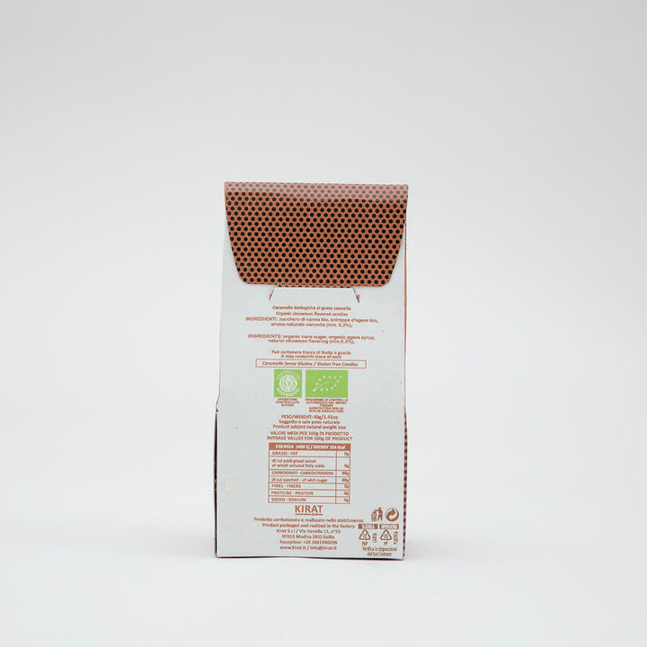 Caramelle Biologiche Vegane Cannella