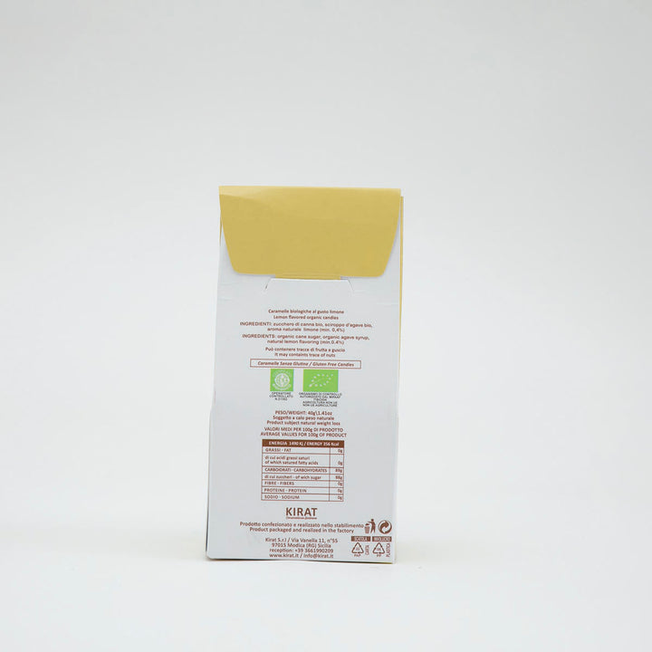 Caramelle Biologiche Vegane Limone